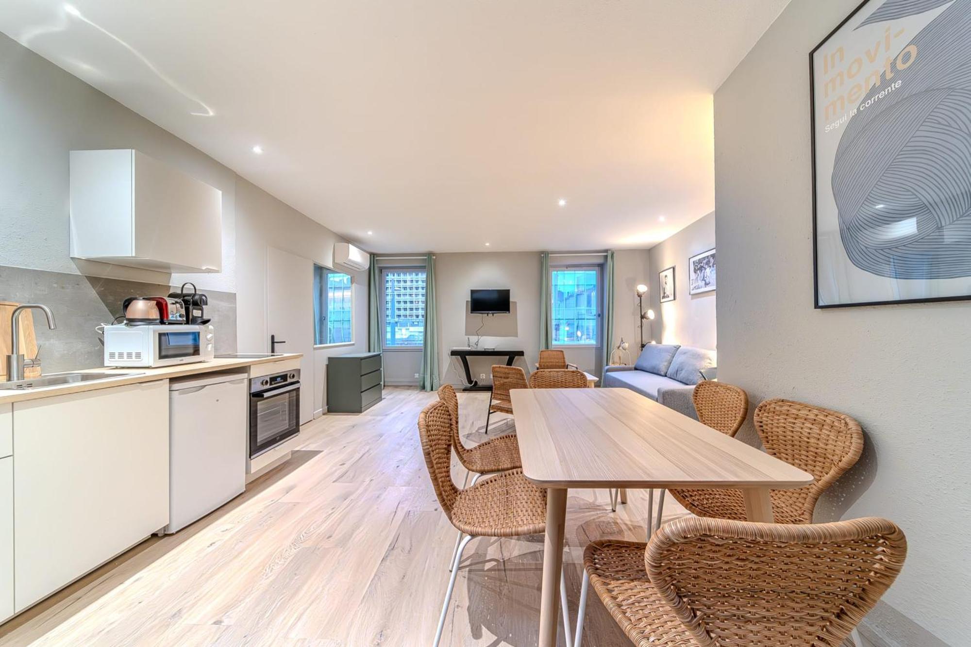 Charming 1-Bedroom Apartment Across From Halles Paul Bocuse & Part-Dieu Lyon Zewnętrze zdjęcie